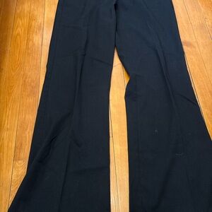 Black Wide-Leg Trousers